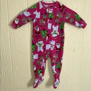 Holiday-Themed Kids footie pajama